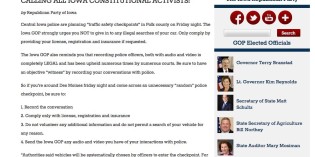 Just say “NO”- to the police