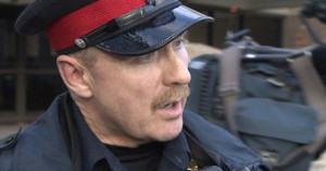 Police chip in to save dog’s life