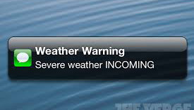 Headline Weather alerts for first responders