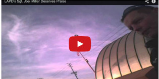 Photographer overwhelmed with professionalism of police