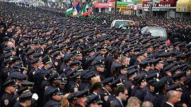 Reality check! Turns out some people don’t like police funerals