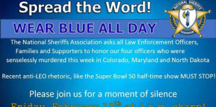 Show Your Support: WEAR BLUE