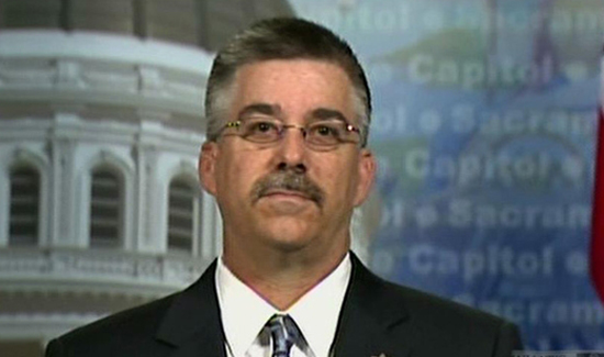 Chuck Alexander, president of the California Correctional Peace Officers Association