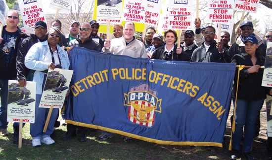 The Detroit Police Officers Association has faced attacks on their pay and pensions for the last decade.