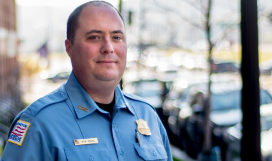 Matthew Mahl is the newly elected chairman of the D.C. Police Union.